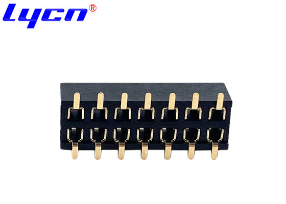2.0mm Pitch SMT Header Connector Female Contact Material Phosphor Copper 