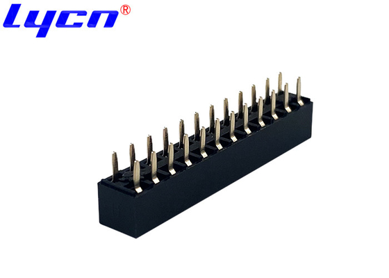 2.0mm Pitch Dual Row Female PCB connector Insulator Height 2.2mm Board To Board