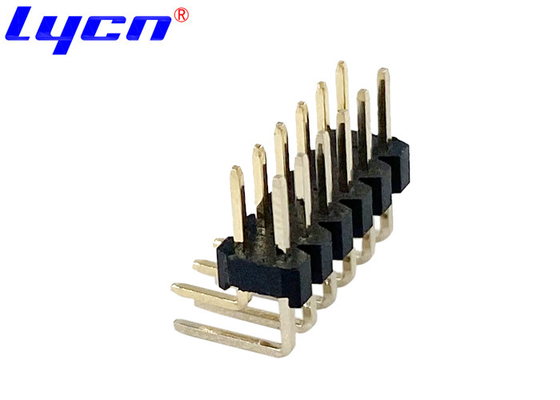 Brass Pin Header 2.54 Right Angle