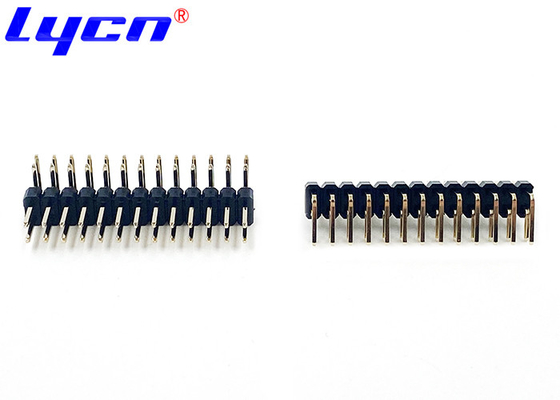 Brass Pin Header 2.54 Right Angle