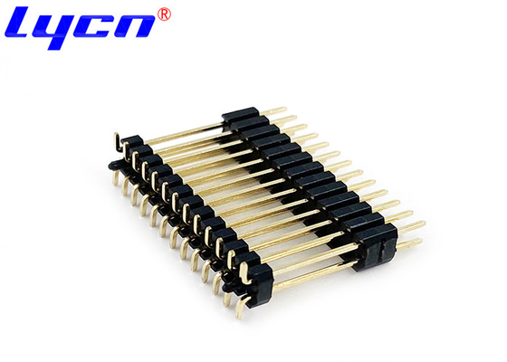 Gold Plated 1.27 Mm Pin Header