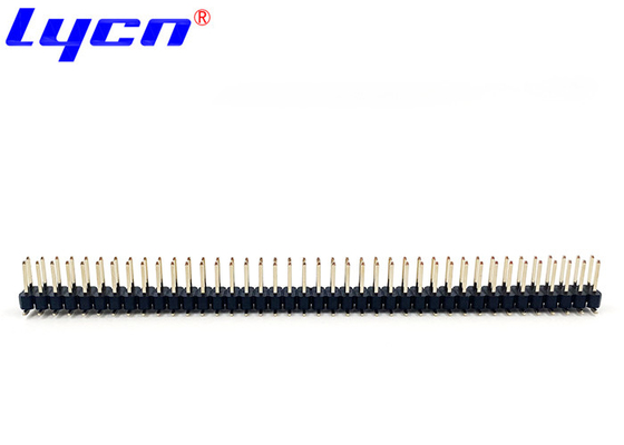 2.54mm Pitch Double Row Pin Header Connector Current Rating 3.0A
