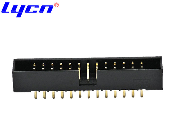 2.54 mm Double Row Header Connector DIP 180 Degree For PCB Board End