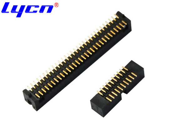 Full Gold Plating Box Header Connector Circuit Board SMT 2.54mm Pitch