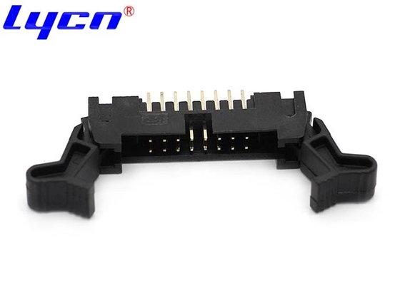 Right Angle Male IDC Connector 2.0mm Straight Ejector Latch Header