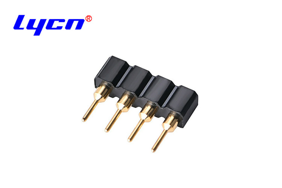 2.54 mm Pitch Round PIN Header Machined Dual Row Straight Height 3.0mm