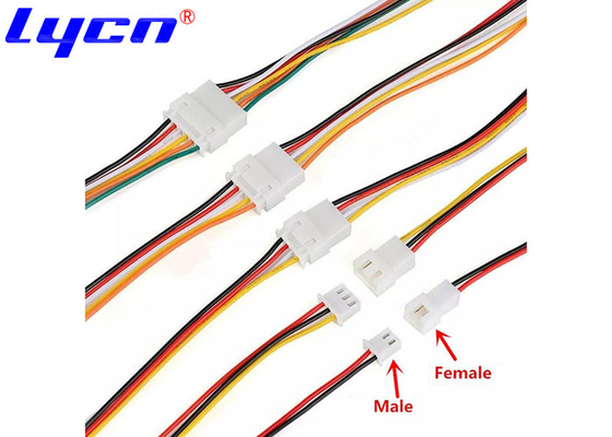 PVC Copper Power Wire Harness Cable 2.5mm Pitch Male Female Plug Socket