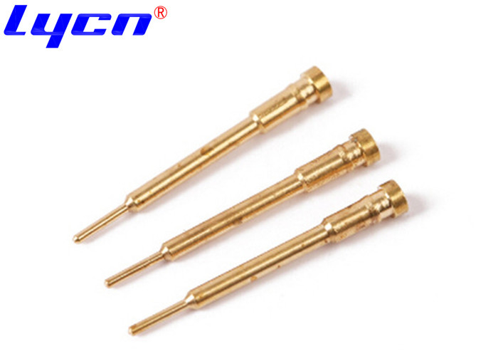 1.83mm Gold Plated Connector Pins Customized For Military Industry