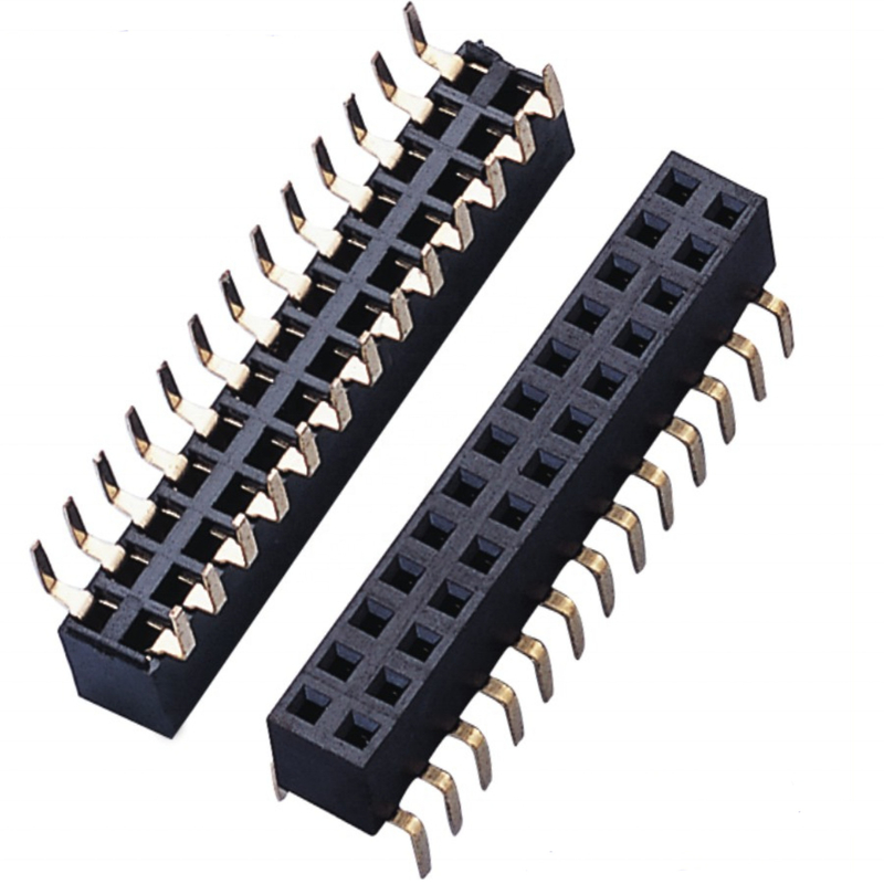 Double Row Female Header Connector Provision Broke For Plug And Pin usage