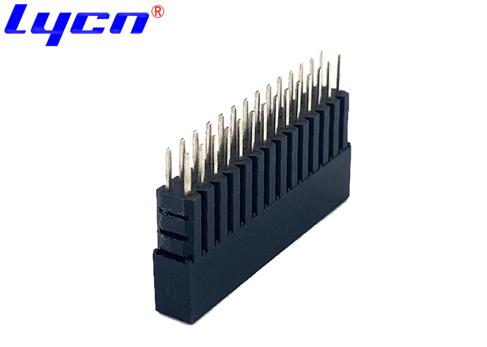 2.0mm Dual Row H=6.35 180°DIP ADD Housing Three Layer Insulator Current Rating 2.0 A