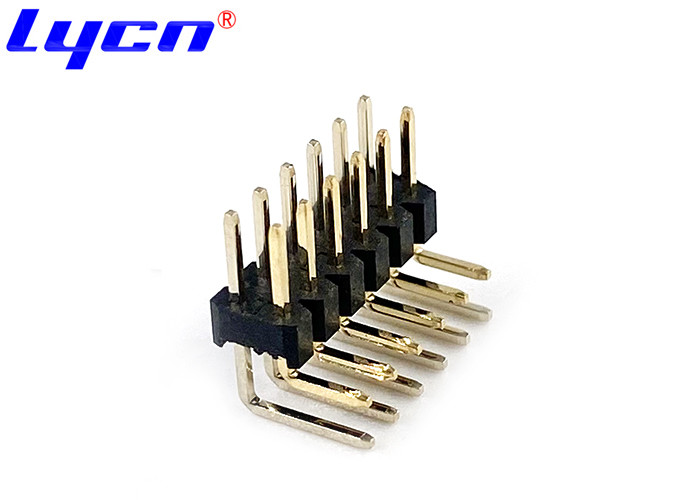 2 Pin - 80 Pin 2mm Pitch Pin Header Connector Female Double Row Black PA6T