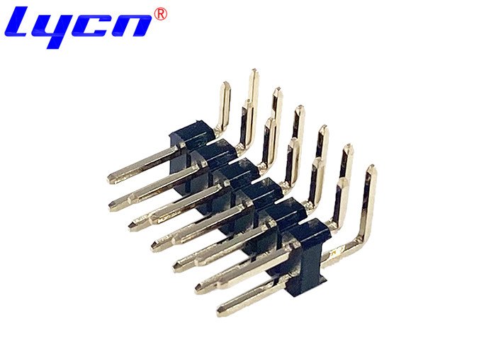 Brass Pin Header 2.54 Right Angle