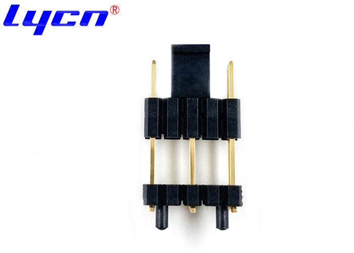 Phosphor Bronze 2.54Mm 14 Pin Header Connector SMT Type Dual Insulators