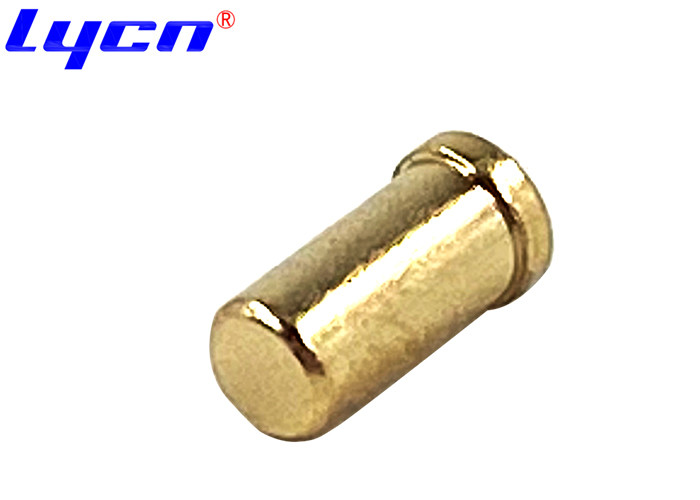 Screw Machine Terminal Gold Plated Connector Pins Copper 3.0mm Receptacles