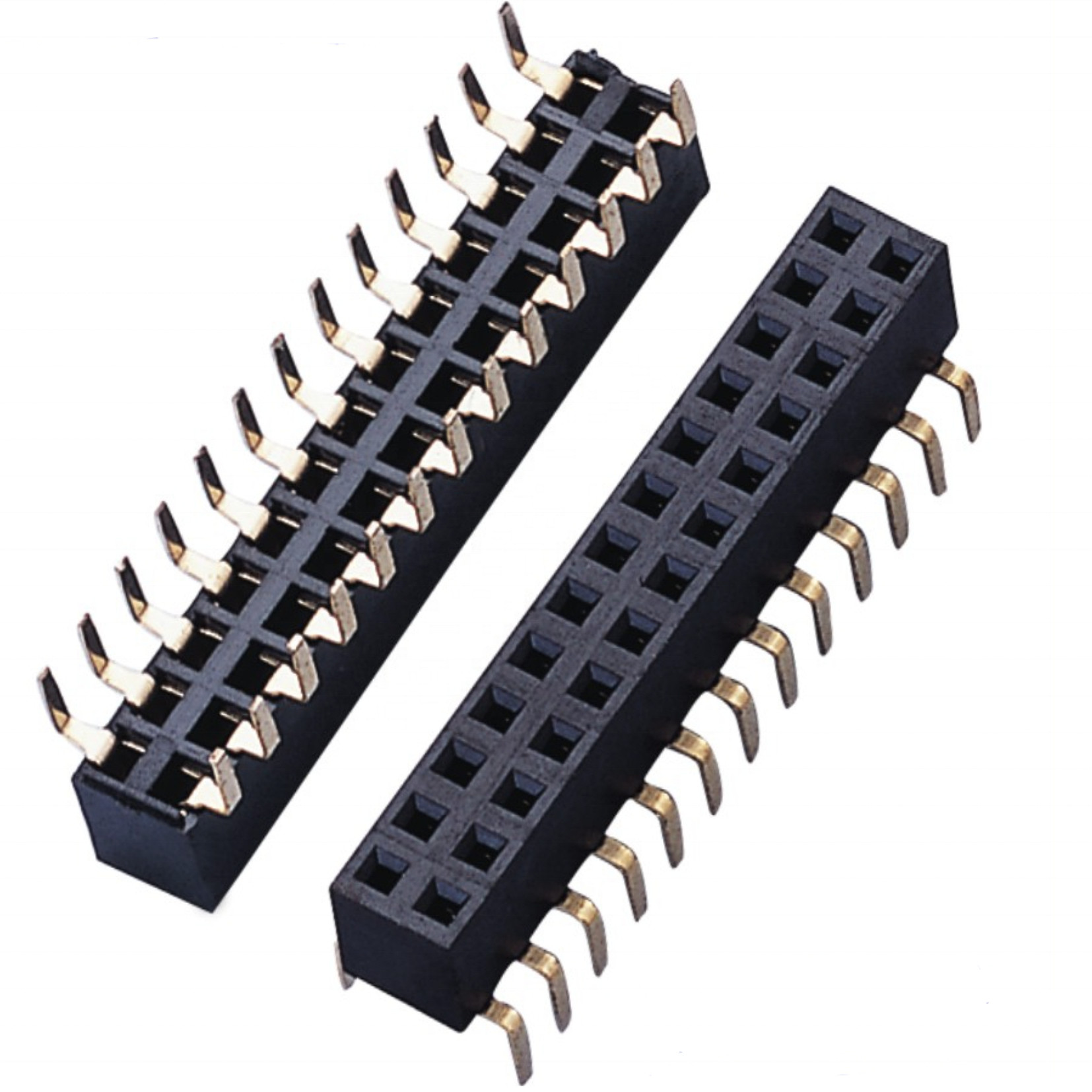 Double Row Female Header Connector Provision Broke For Plug And Pin usage